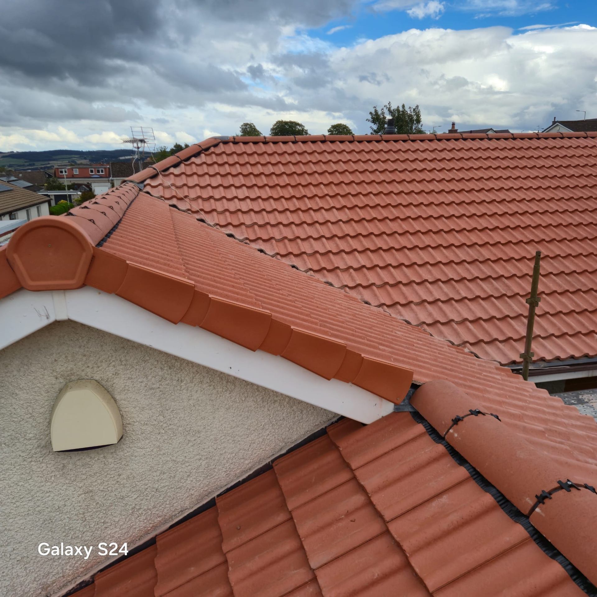 Recent Rossi Roofing project 5 — slate, tile, flat roof, lead and chimney work across Tayside and Fife