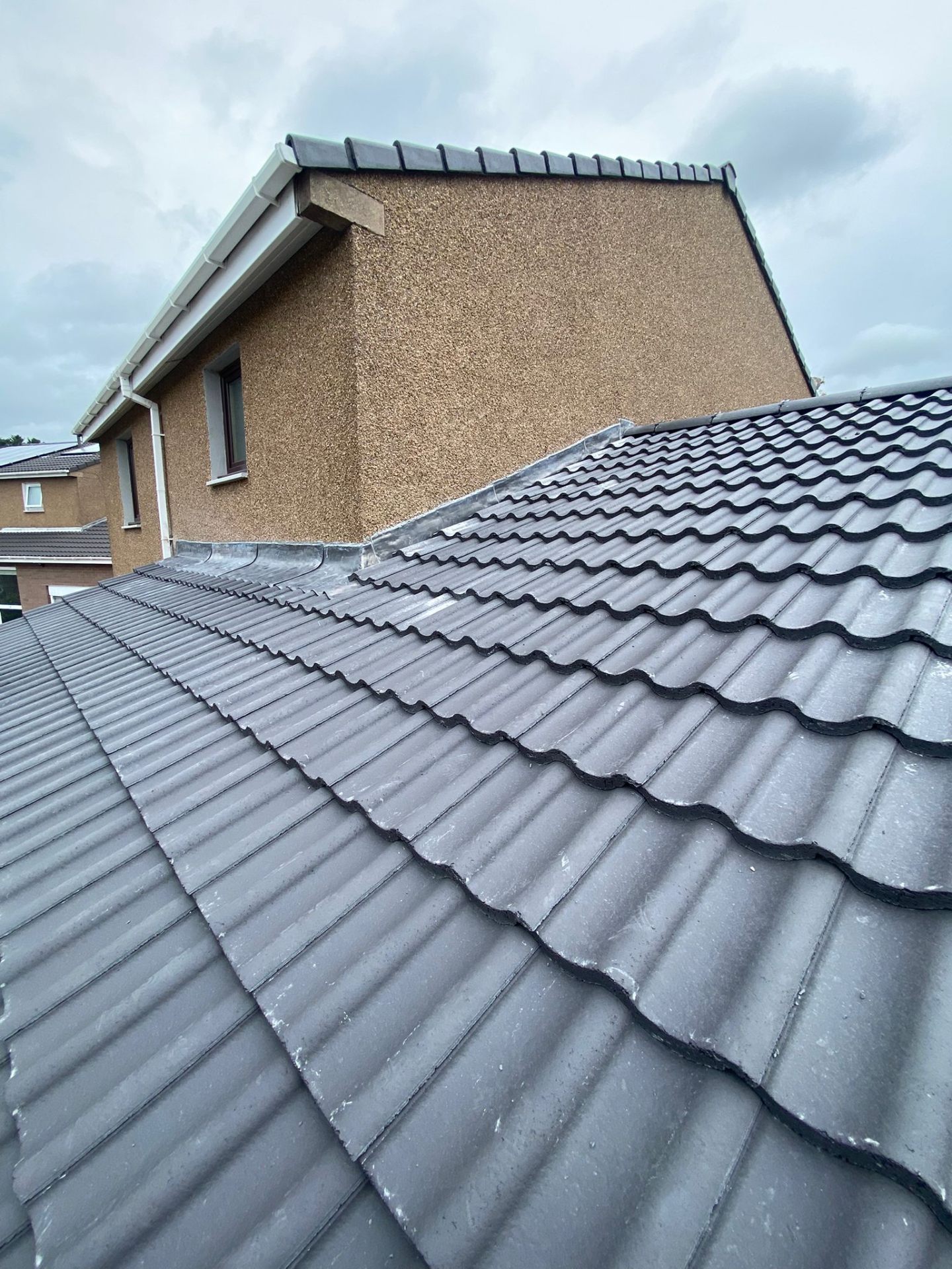 Recent Rossi Roofing project 49 — slate, tile, flat roof, lead and chimney work across Tayside and Fife