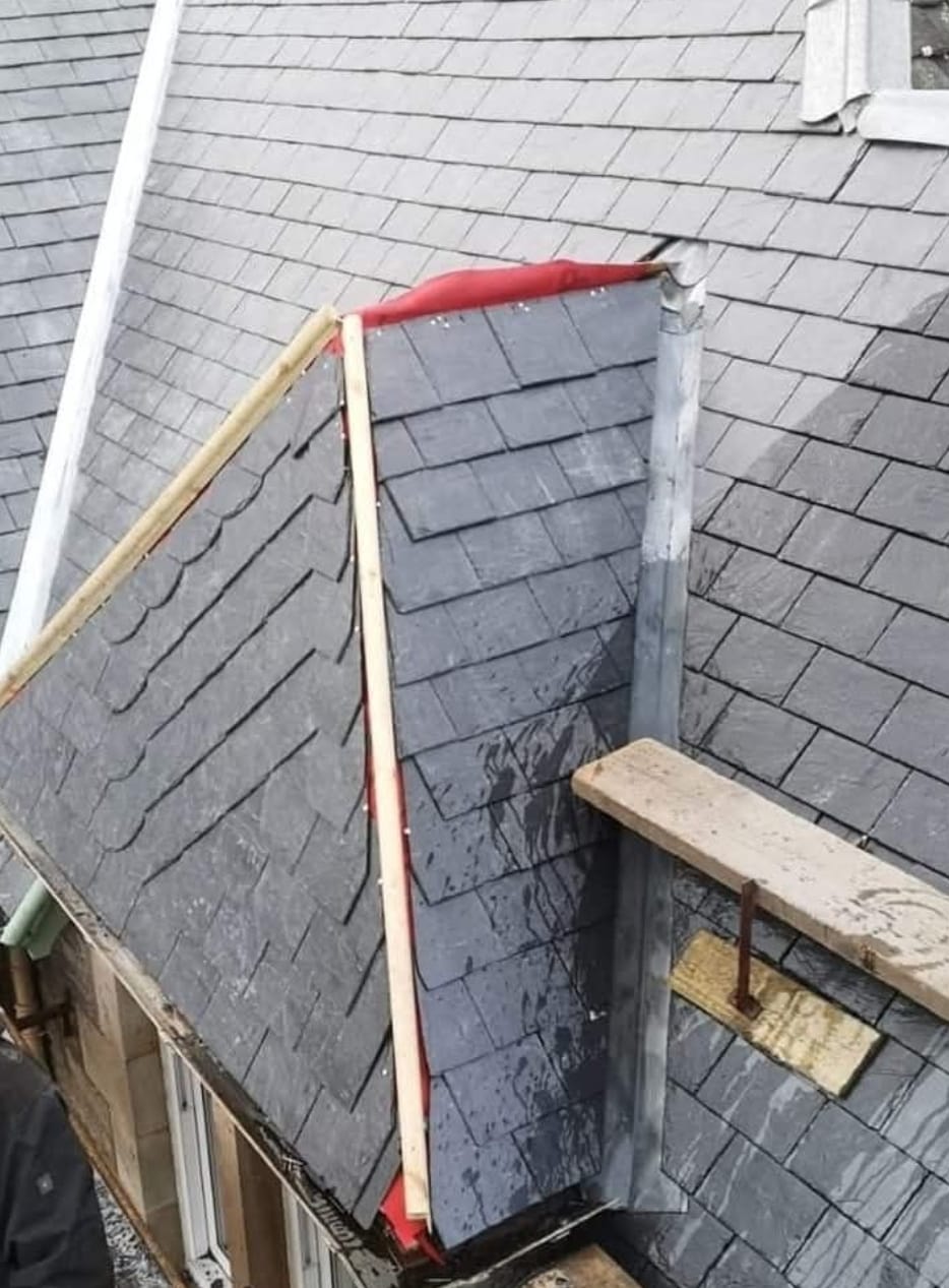Recent Rossi Roofing project 60 — slate, tile, flat roof, lead and chimney work across Tayside and Fife