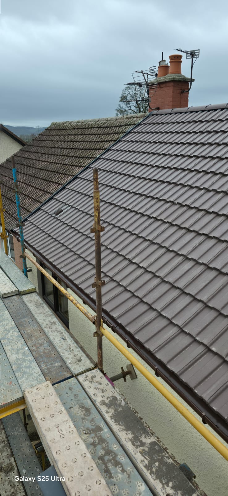 Recent Rossi Roofing project 22 — slate, tile, flat roof, lead and chimney work across Tayside and Fife